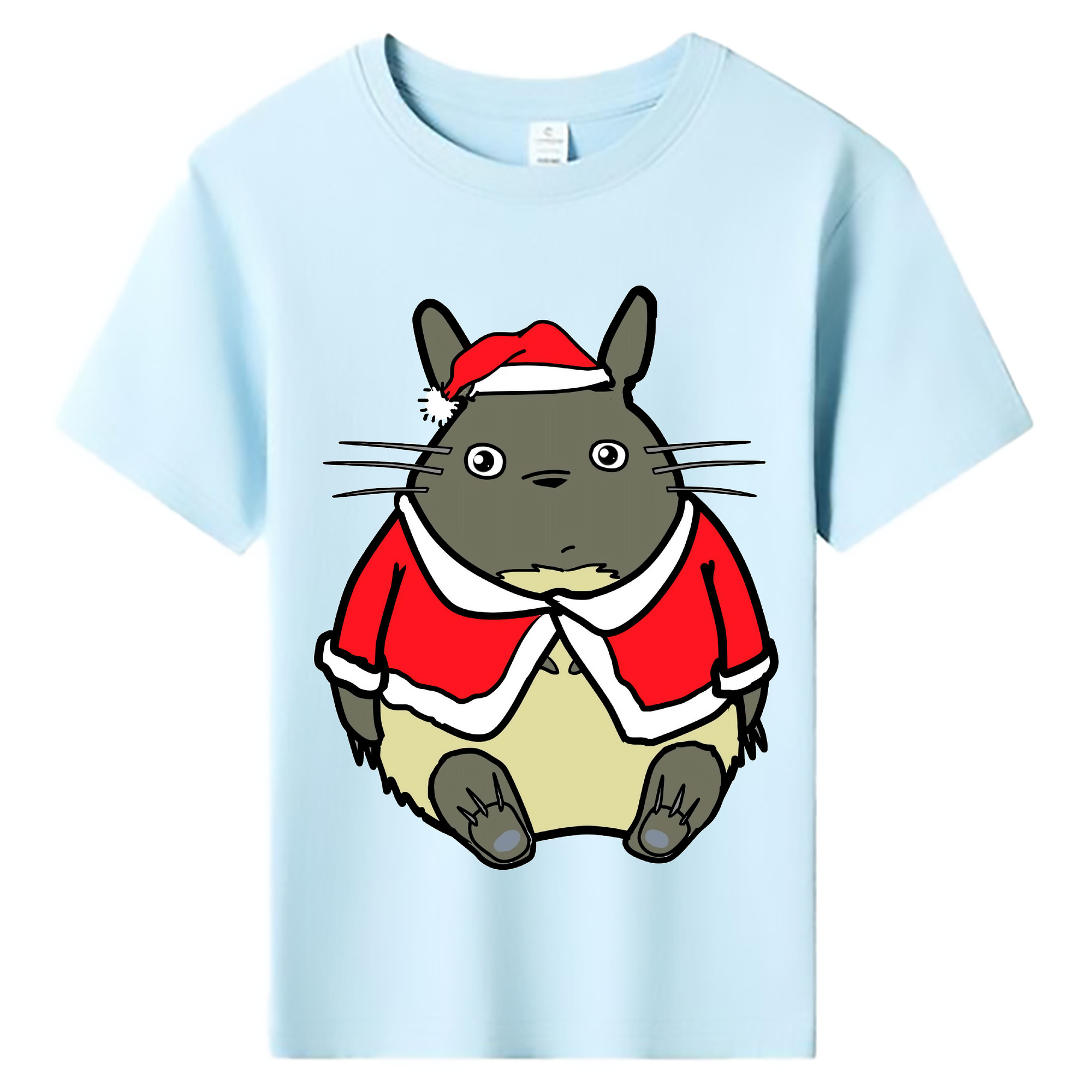 （画像用） となりのトトロ 草壁メイ 草壁サツキ My Neighbor Totoro Satsuki Kusakabe Mei Kusakabe 綿100％キッズTシャツ（フロントプリント）